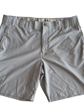 Callaway Golf Shorts Mens Size 40 Gray Stretch Waist Performance Polyester Blend